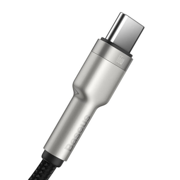 Baseus Cafule USB do USB-C, 66W, 0.25m (czarny) - Image 6