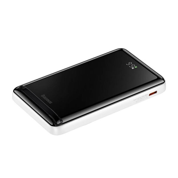 Baseus Magnetic 10000mAh 20W MagSafe biały