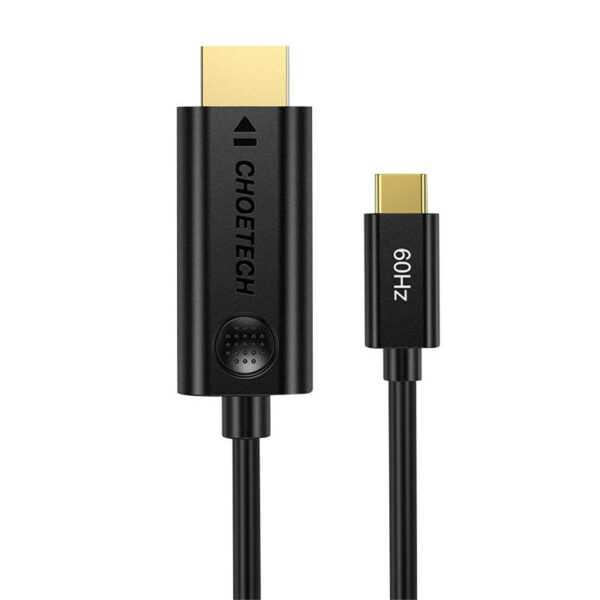 USB-C to HDMI cable Choetech CH0019, 1.8m (black) - Image 3