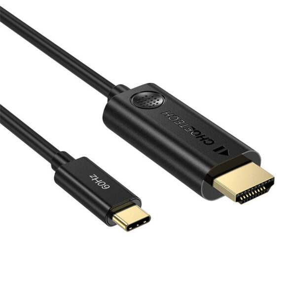 USB-C to HDMI cable Choetech CH0019, 1.8m (black) - Image 2