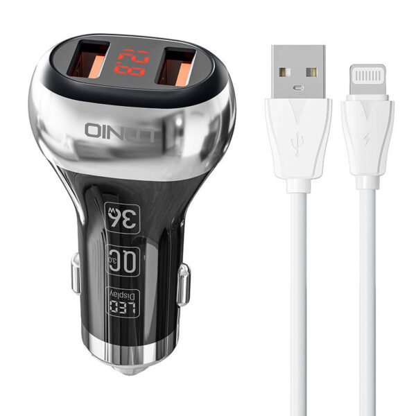 Ldnio C2 2USB + Kabel Lightning - Image 4