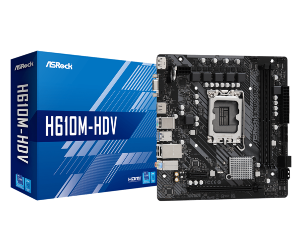 MB H610 S1700 MATX/H610M-HDV ASROCK