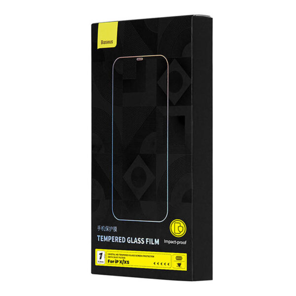 Baseus Crystal Tempered Glass 0.3mm for iPhone X/XS - Image 5