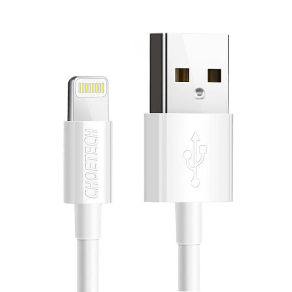 USB to Lightning cable Choetech IP0026, MFi,1.2m (white) - Image 4