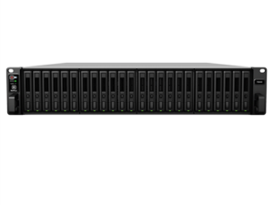 Synology FlashStation FS6400 - Server NAS - 24 z�suvky - k upevn�n� na reg�l - RAID RAID 0, 1, 5, 6, 10, JBOD, RAID F1 - RAM 32 GB - Gigabit Ethernet / 10 Gigabit Ethernet - iSCSI podpora - 2U