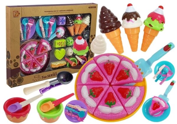 Sweets Set Desserts Ice Cream Cookies Accessories 5038