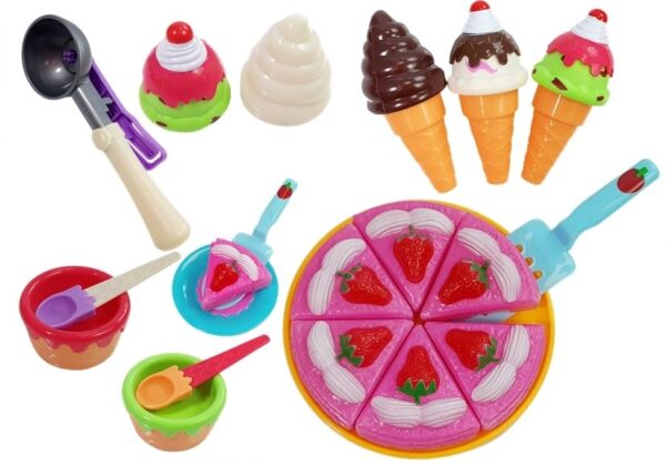 Sweets Set Desserts Ice Cream Cookies Accessories 5038 - Image 2