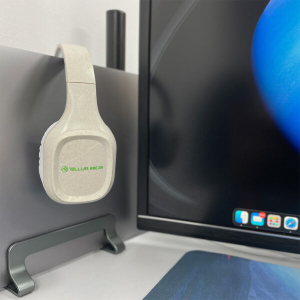 Tellur Green Bluetooth Over-Ear Headphones Pulse Foldable Cream - Image 5