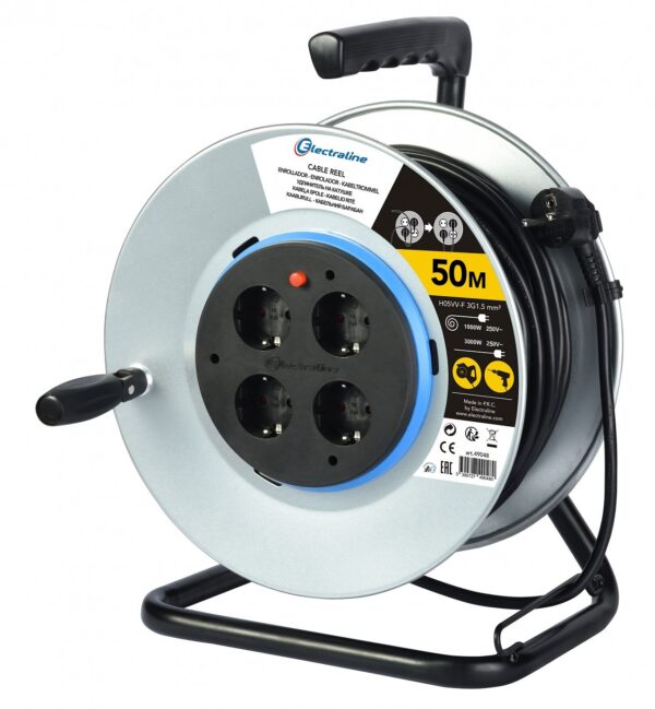 Electraline 49048 Cable Reel 50M