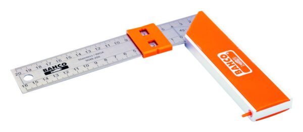 Carpenters square 300mm with sliding marker