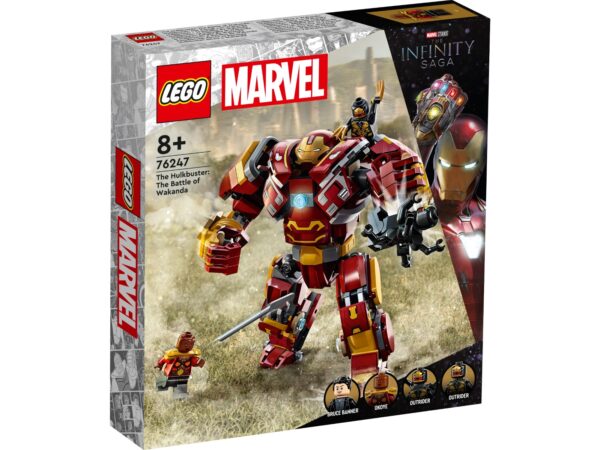 LEGO SUPER HEROES 76247 THE HULKBUSTER: THE BATTLE OF WAKANDA