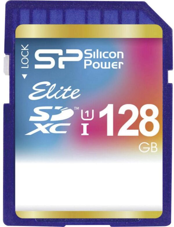 Mälukaart Silicon Power SDXC 128GB Elite