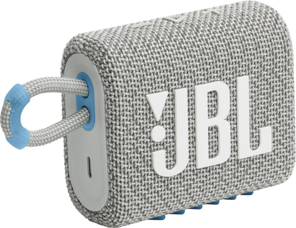 JBL wireless speaker Go 3 Eco, white - Image 3