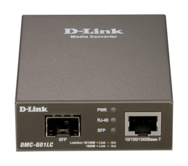 Konwerter DMC-G01LC/E  DMC-G01LC 1000BaseT to SFP Standalone Media Converter