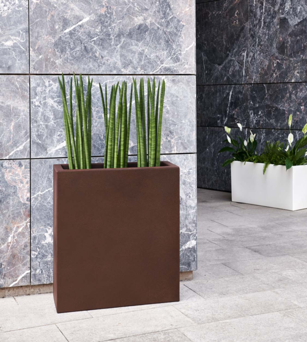 Plant pot SCHIO TOWER MAXI 80 BRONZO