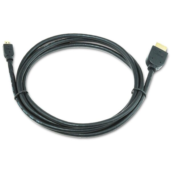 Gembird kabel HDMI (M) na micro HDMI (M), 1.8 m, černý - Image 4