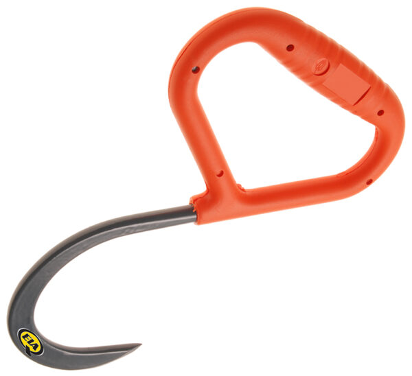 Lifting hook 400g rubber handle