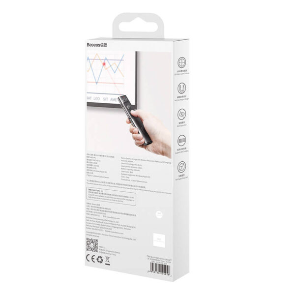 Baseus Orange Dot Remote control for Presentation - Image 5