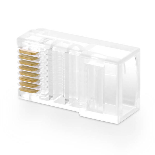 MUFA RJ-45 Ugreen, "NW110"  pt. cablu UTP, Cat5e, RJ-45 (T), plastic, 100 buc, "50246" - 6957303852468 - Image 3