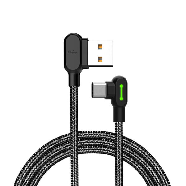 USB to USB-C cable Mcdodo CA-5280 LED, 1.2m (black) - Image 4