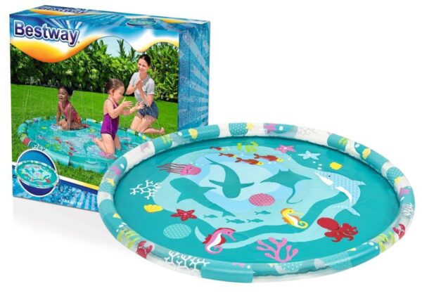 BESTWAY 52487 Inflatable Paddling Pool With A Fountain For Children from 2 years 165 cm - Image 7