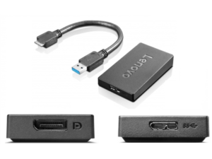 Lenovo - Extern videoadapter - USB 3.0 - DisplayPort