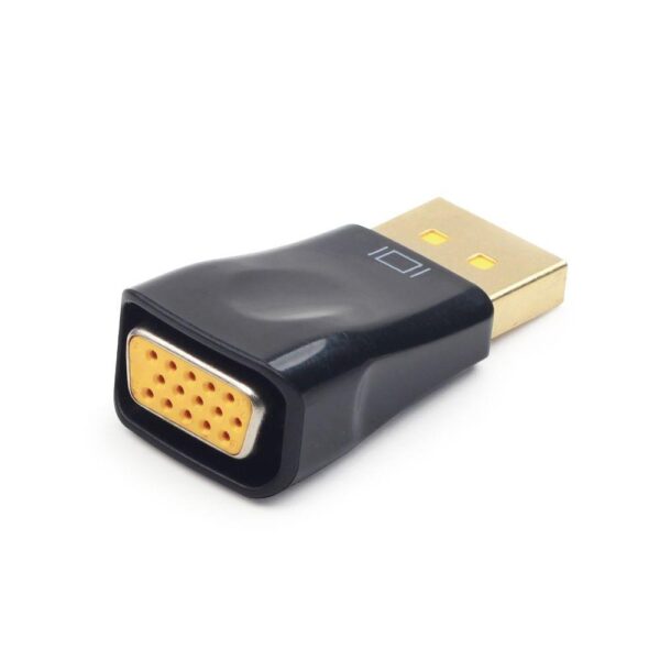 Gembird adaptér DisplayPort (M) na VGA (F), čierny