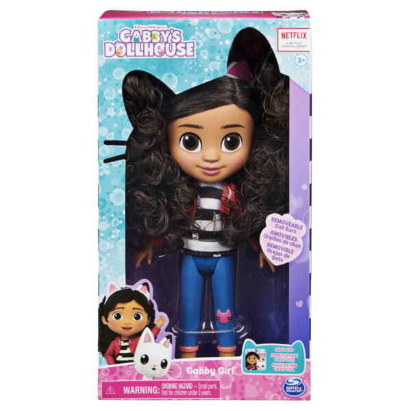 Gabby's Dollhouse 8-inch Gabby Girl Doll, Kids Toys for Ages 3 and up