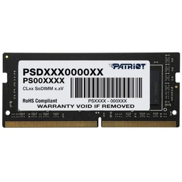 Sülearvuti mälu PATRIOT Signature Line DDR4 1x8GB 3200MHz