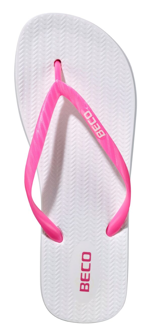 Slippers for ladies V-Strap BECO 90605 4 size 38 pink - Image 3
