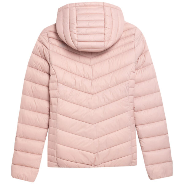 Women's down jacket 4F F095 light pink 4FSS23TDJAF095 56S