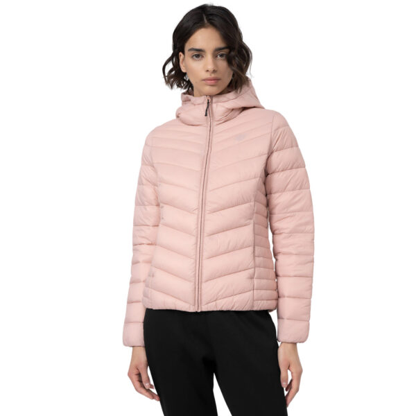 Women's down jacket 4F F095 light pink 4FSS23TDJAF095 56S - Image 3