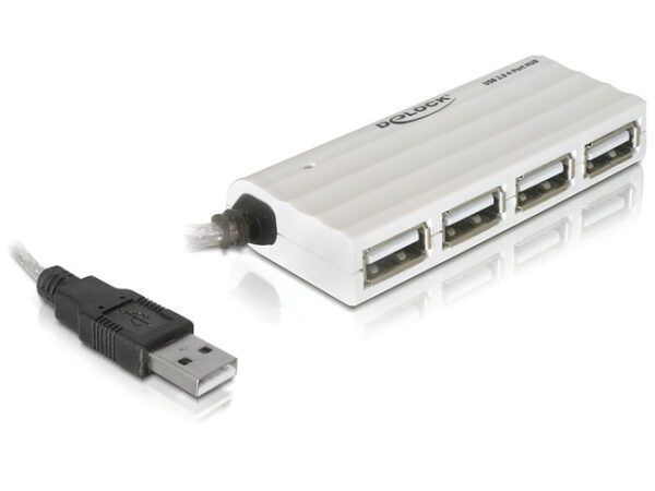 Delock HUB USB 2.0 - Rozbo�ova� - 4 x USB 2.0 - desktop