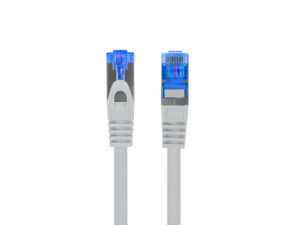 Patchcord kat.6A S/FTP LSZH CCA 15m szary Fluke Passed Lanberg