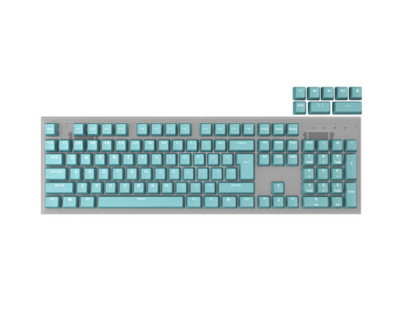 Genesis Lead 300 miętowe Double Shot Keycaps