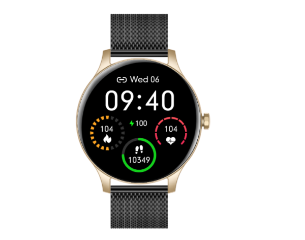 Garett Smartwatch Garett Classy gold-black steel Smartwatch IPS / Bluetooth / IP68 - Image 2