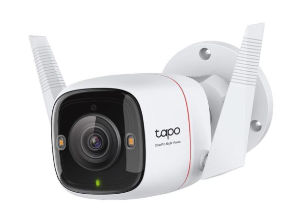 Tapo C325WB V1 - S��ov� bezpe�nostn� kamera - bullet - venkovn� - odoln� proti prachu/po�as� - barevn� (Den a noc) - 4 MP - 2688 x 1520 - 2K - pevn� ohnisko - audio - bezdr�tov� - Wi-Fi - 2.4GHz radio - H.264 - DC 9 V