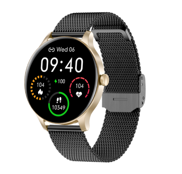 Garett Smartwatch Garett Classy gold-black steel Smartwatch IPS / Bluetooth / IP68