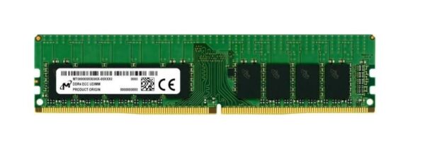 Micron - DDR4 - modul - 16 GB - DIMM 288-pin - 3200 MHz / PC4-25600 - CL22 - 1.2 V - bez vyrovn�vac� pam�ti - ECC