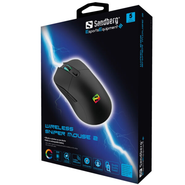 Mängurihiir Sandberg Sniper Mouse 2