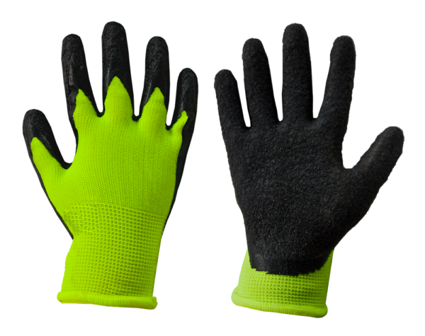 Gloves LEMON latex, size 4