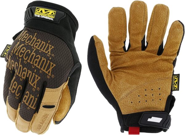 Gloves Mechanix Durahide™ Original® Leather black/brown, size M