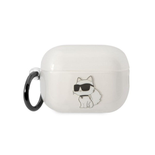 Karl Lagerfeld NFT Ikonik Choupette Head - Etui AirPods Pro 2 (przezroczysty)