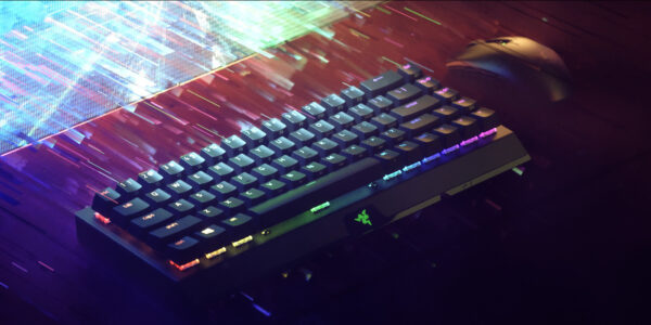 Mänguriklaviatuur Razer BlackWidow V3 Mini HyperSpeed Yellow Switch US - Image 10