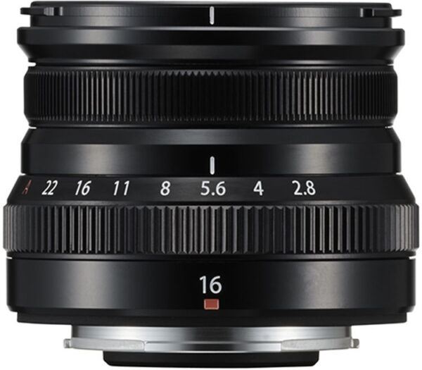 Fujifilm XF 16mm f/2.8 R WR objektiiv, must - Image 2