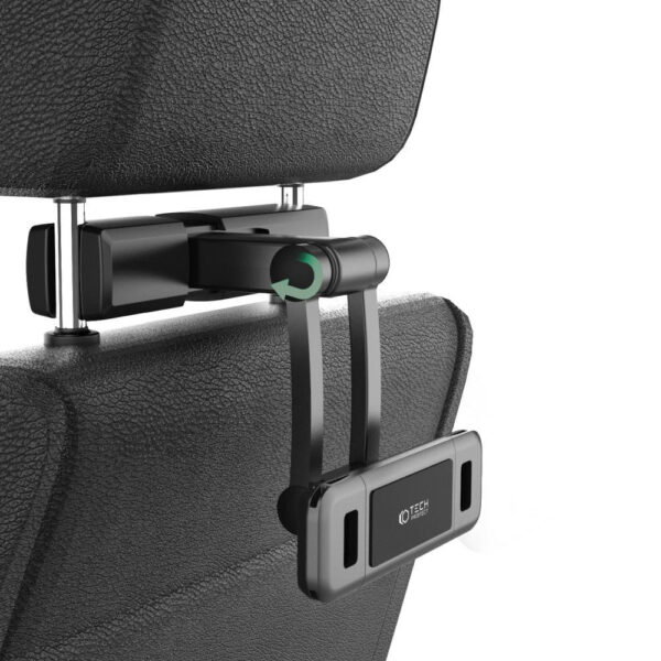 Tech-Protect tablet/phone car holder V2 Headrest, black - Image 2