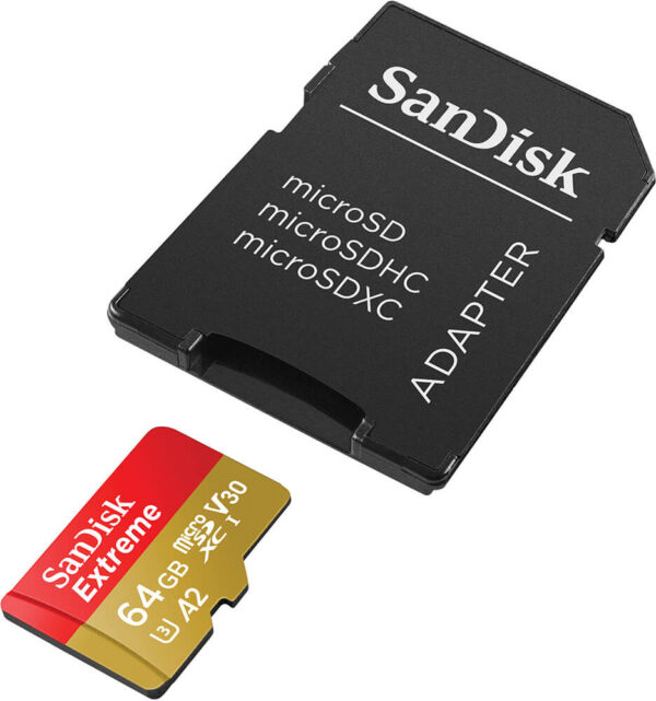 MEMORY MICRO SDXC 64GB UHS-I/W/A SDSQXAH-064G-GN6MA SANDISK - Image 2