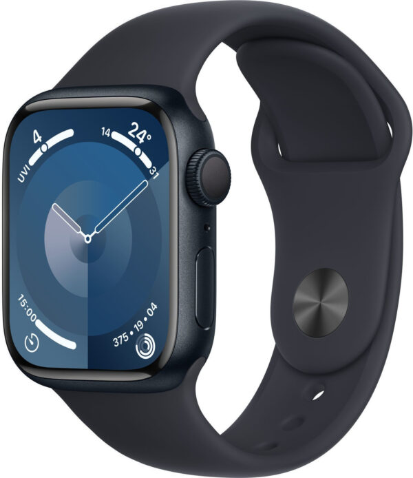 Nutikell Apple Watch Series 9 GPS 41mm AL Midnight Sport Band M/L