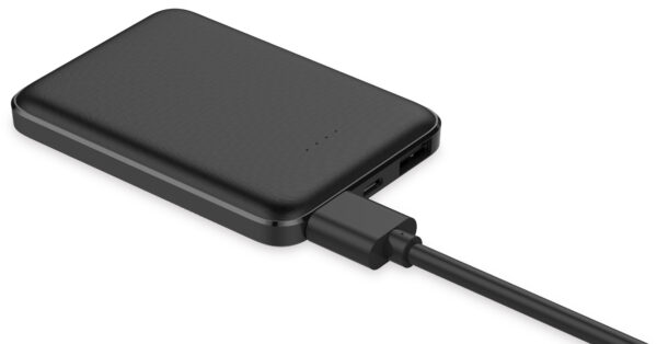 Platinet power bank 5000mAh Polymer, black (44815) - Image 4