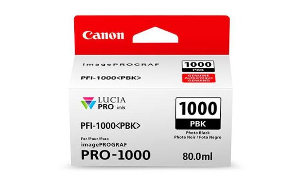 PFI-1000 PBK/PHOTO BLACK INK TANK